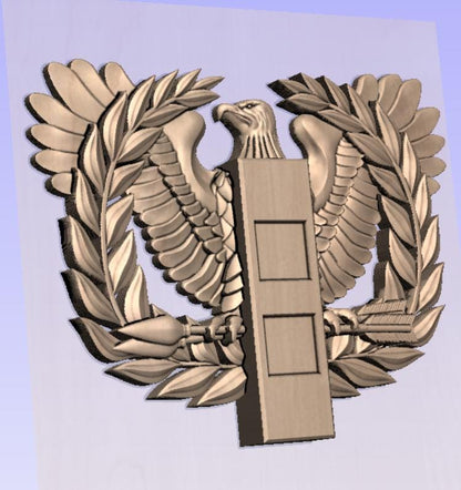 Chief Warrant Officer 2 STL Digital File