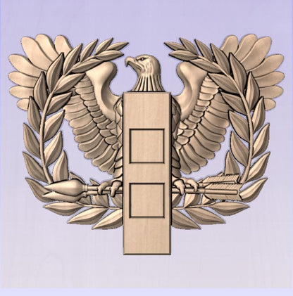 Chief Warrant Officer 2 STL Digital File