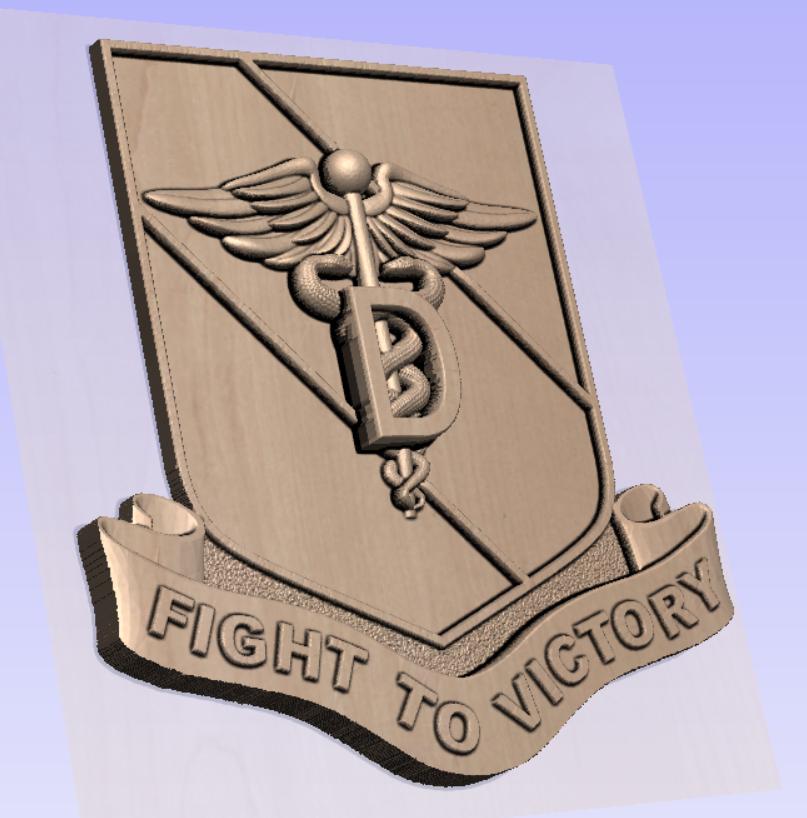 DENTAC Fight To Victory STL Digital File