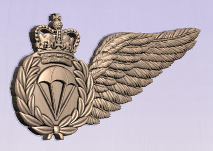 Parachute Jump Instructor Free Fall Instructor AUSSIE Army STL Digital File
