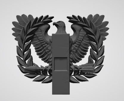 Chief Warrant Officer 1 STL digital file