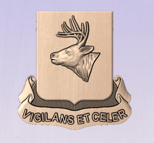 3-395 Infantry Regiment - VIGILANS ET CELER Stl