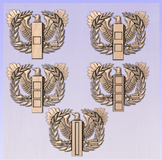 Chief Warrant Officer 1-5 Combo Pack STL Digital Files