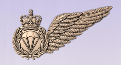 Parachute Jump Instructor Free Fall Instructor AUSSIE Army STL Digital File