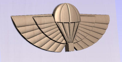 SASR Summer Jump Wings Aussie Army STL Digital File
