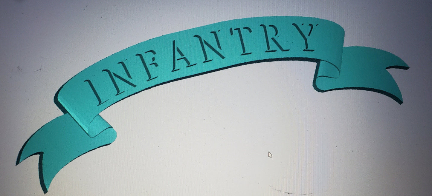 Infantry Banner STL