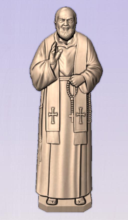 Father Pio STL Digital File