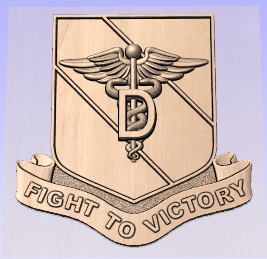 DENTAC Fight To Victory STL Digital File