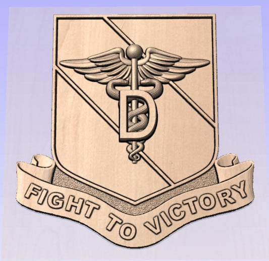 DENTAC Fight To Victory STL Digital File
