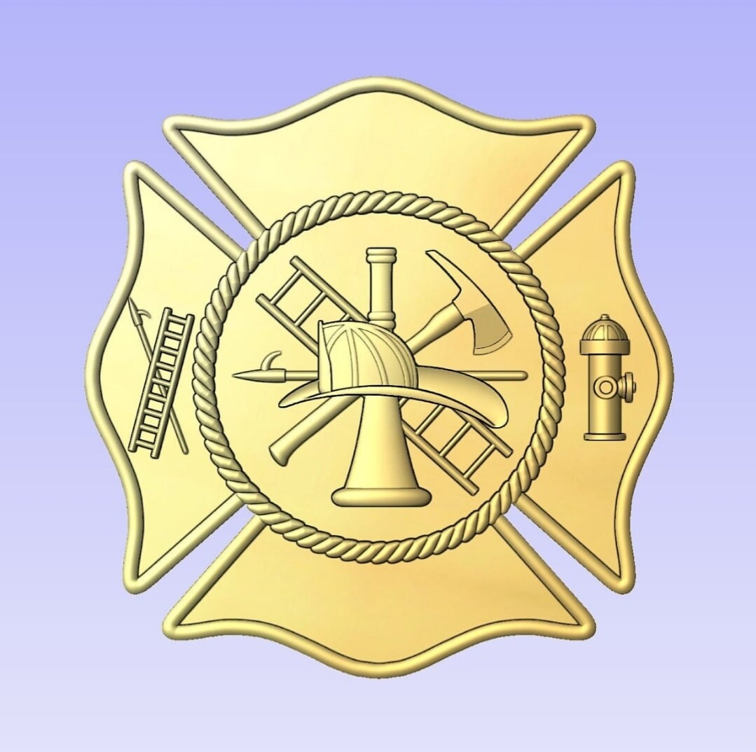 Fireman Retirement plaque