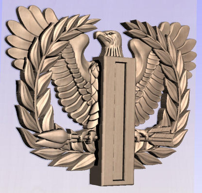 Chief Warrant Officer 5 STL Digital File